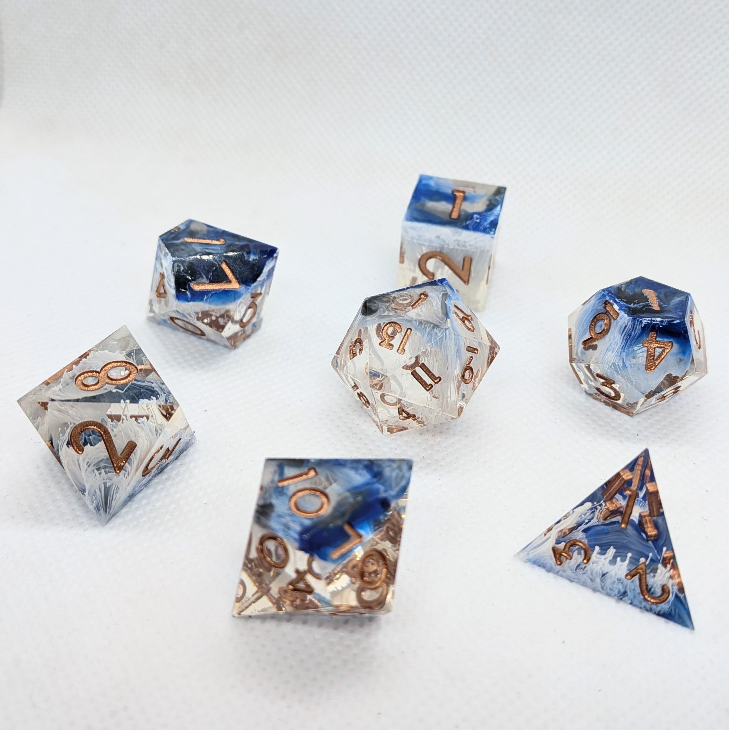 Sharp Edge Resin Dice: Ice Blast