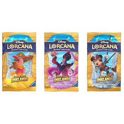 Disney Lorcana : Dans le Monde des Encres : Pack de Booster