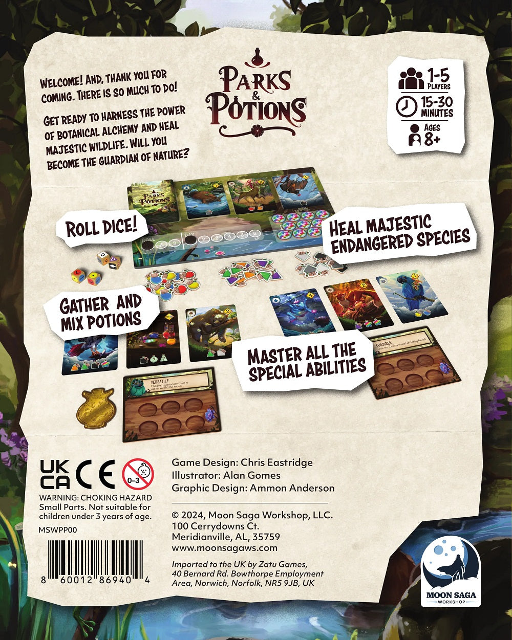 Parcs et Potions