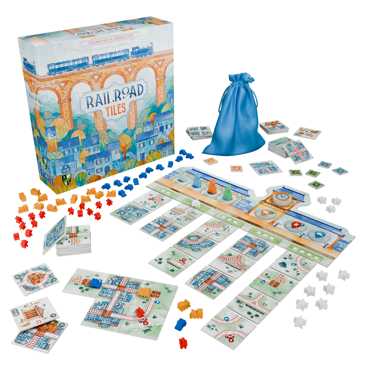 Jeu de base Tuiles Ferroviaires