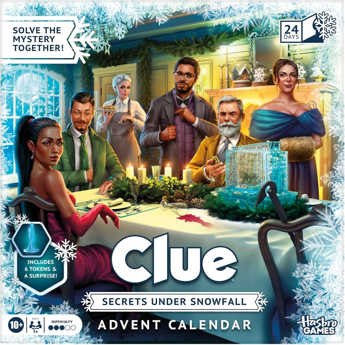 Clue : Les secrets sous la neige - Calendrier de l&