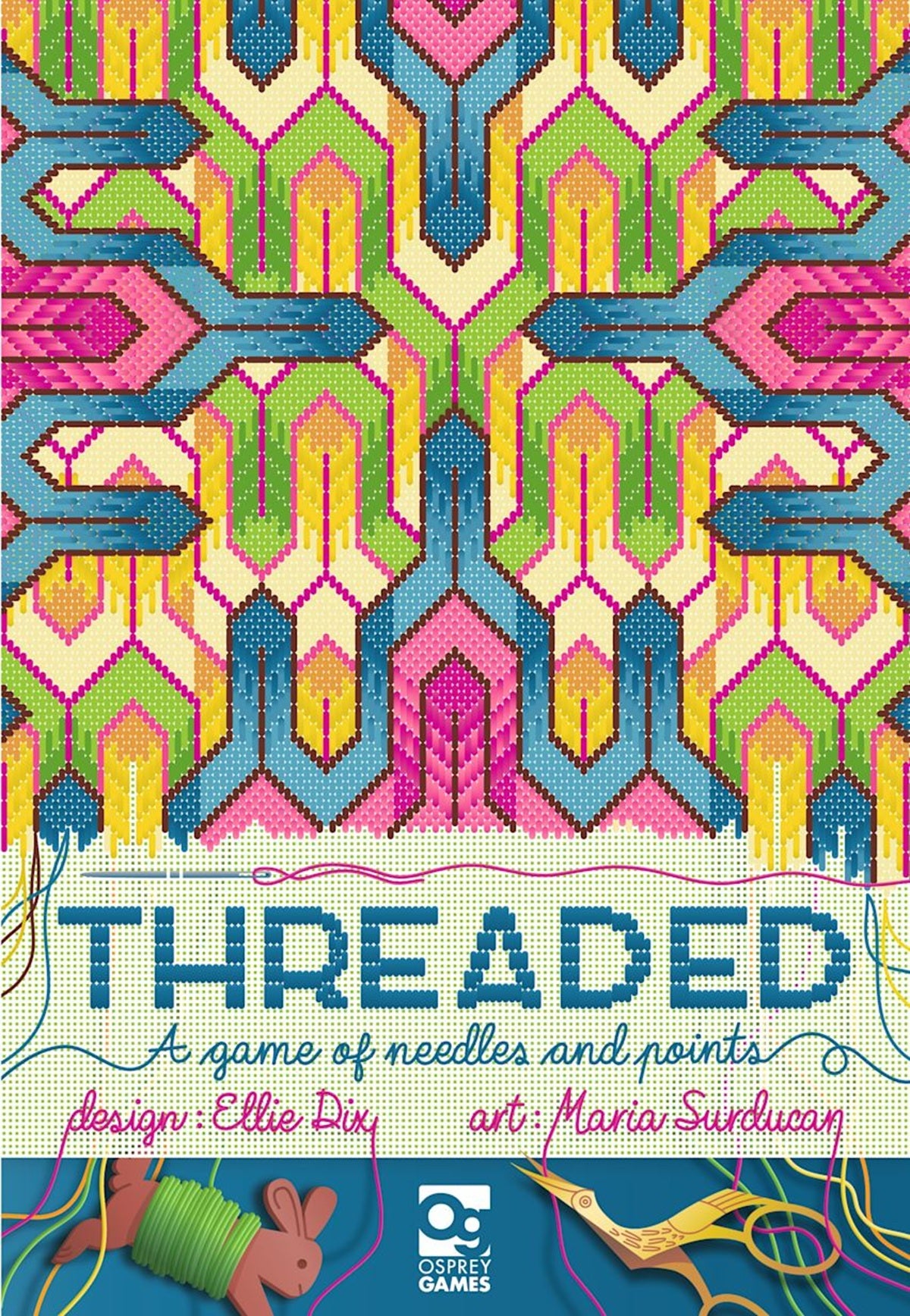 Threaded: A Game of Needles and Points