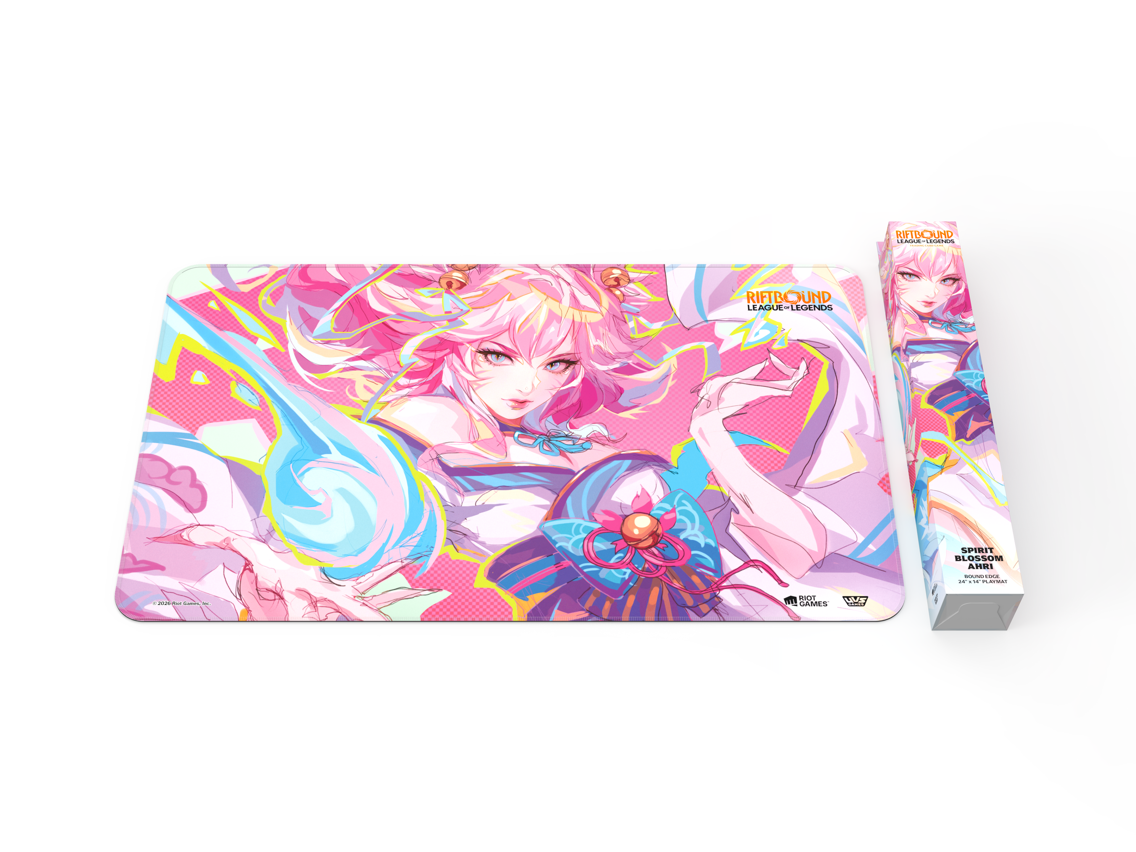 Riftbound - League of Legends TCG - Spiritforged - Playmat - Spirit Blossom Ahri
