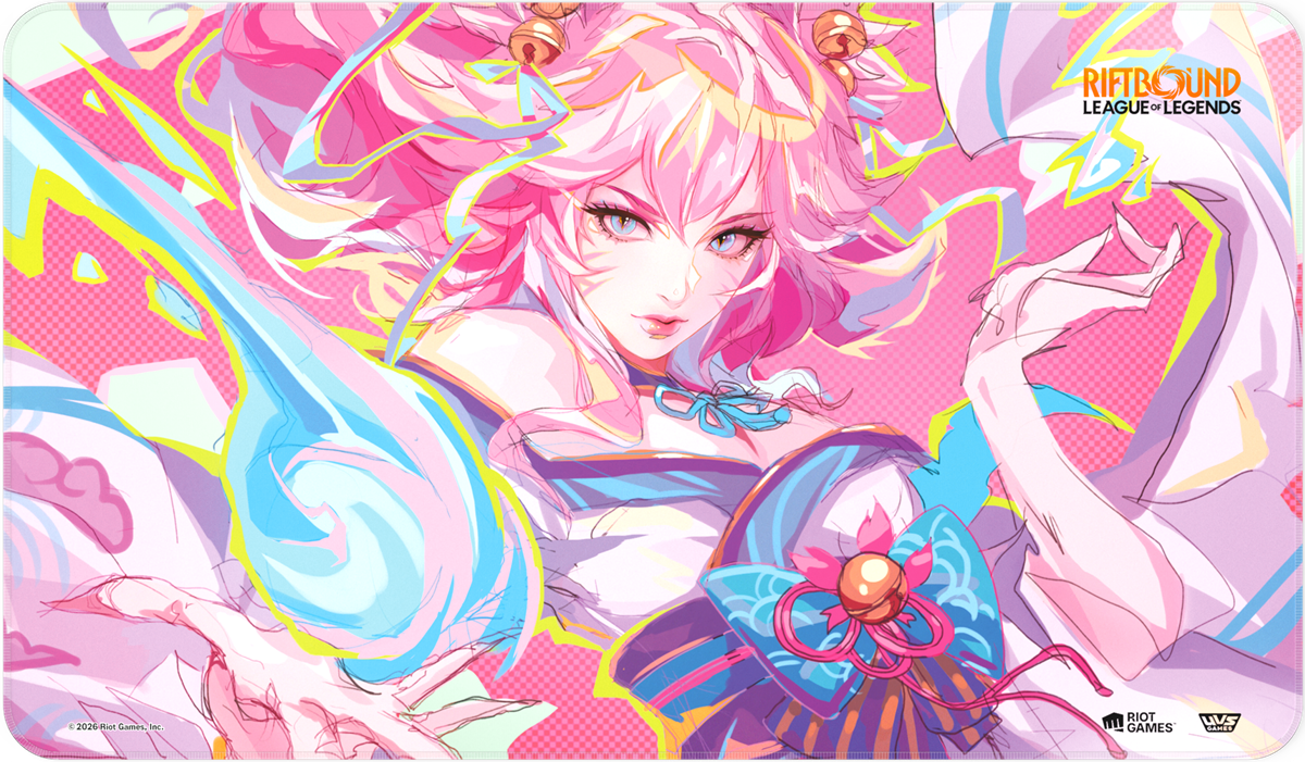 Riftbound - League of Legends TCG - Spiritforged - Playmat - Spirit Blossom Ahri