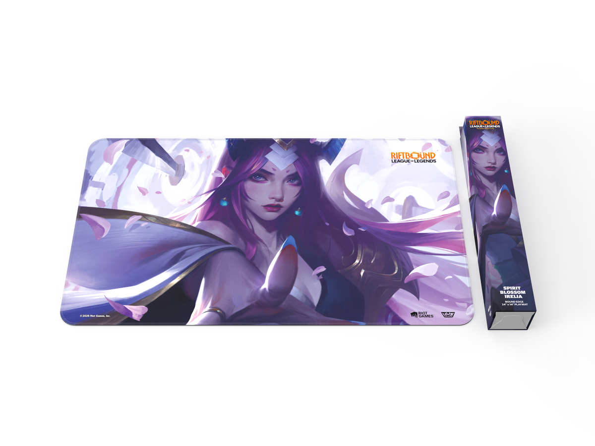 Riftbound - JCC League of Legends - Forge-esprit - Tapis de jeu - Irelia Fleur spirituelle