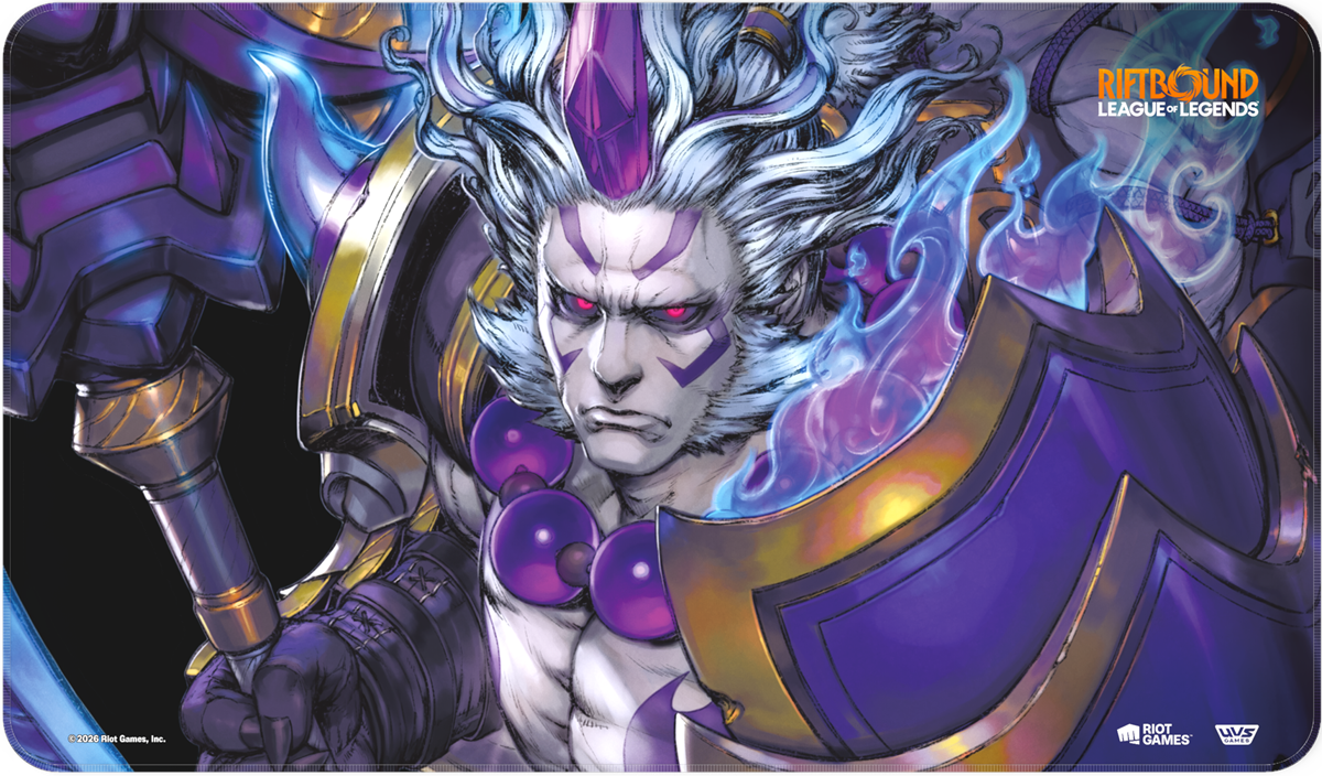 Riftbound - JCC League of Legends - Forge-esprit - Tapis de jeu - Darius floraison spirituelle