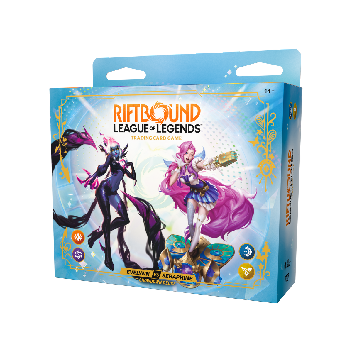 Riftbound - League of Legends TCG - Radiance - Champion Deck: Evelynn vs. Seraphine