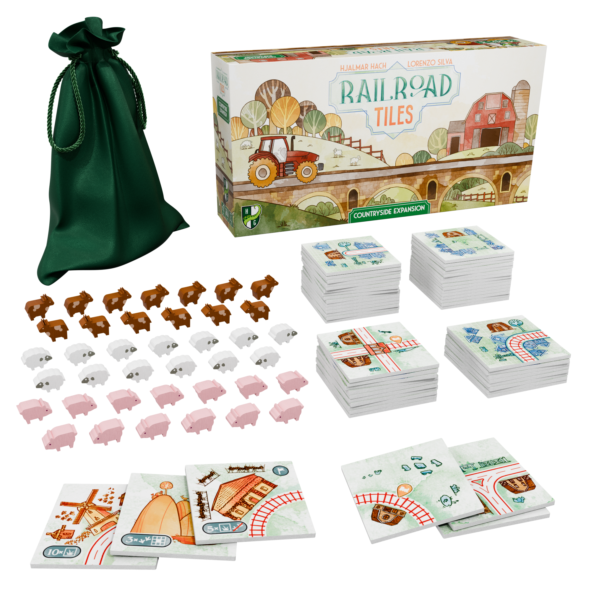 Railroad Tiles: The Countryside Expansion