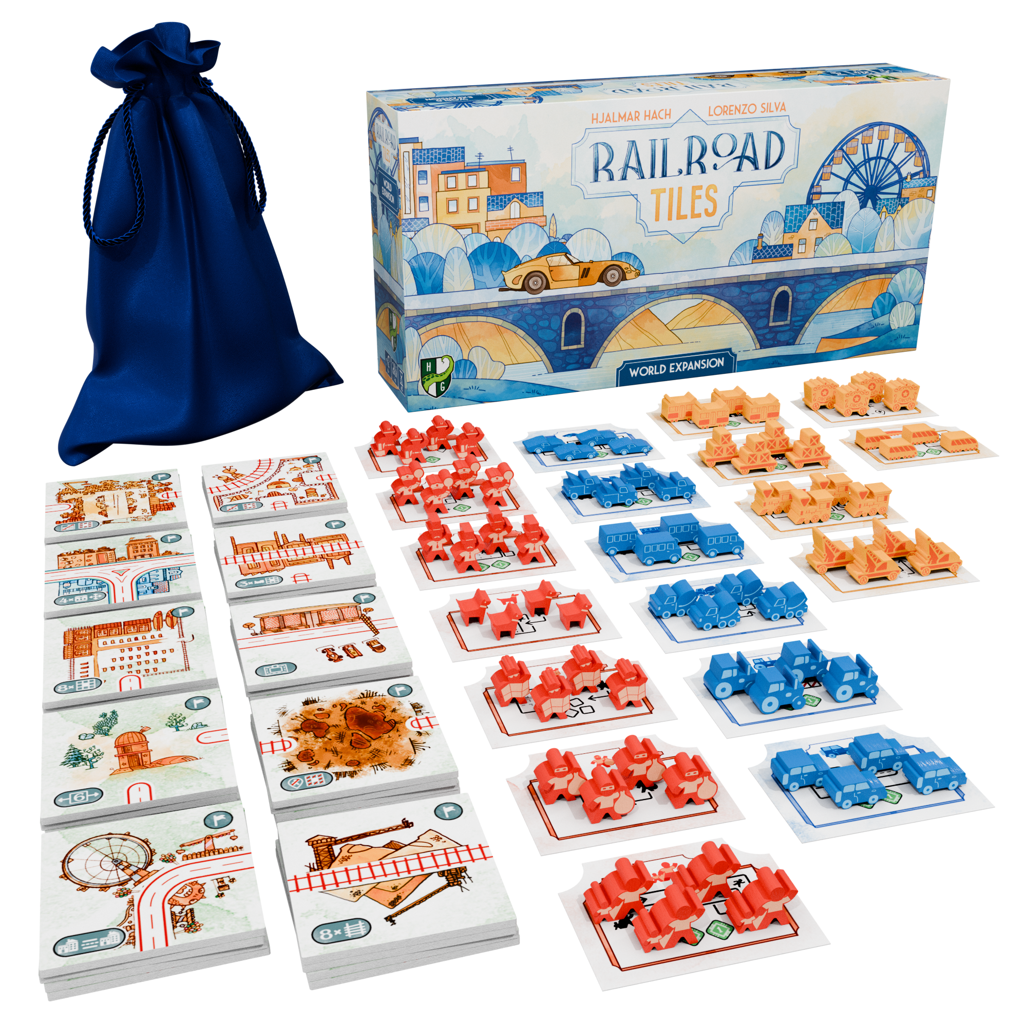 Railroad Tiles: The World Expansion