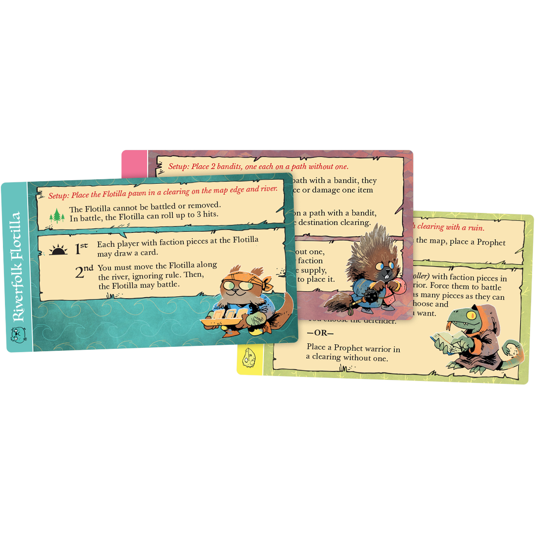 Root: Riverfolk Hirelings Pack