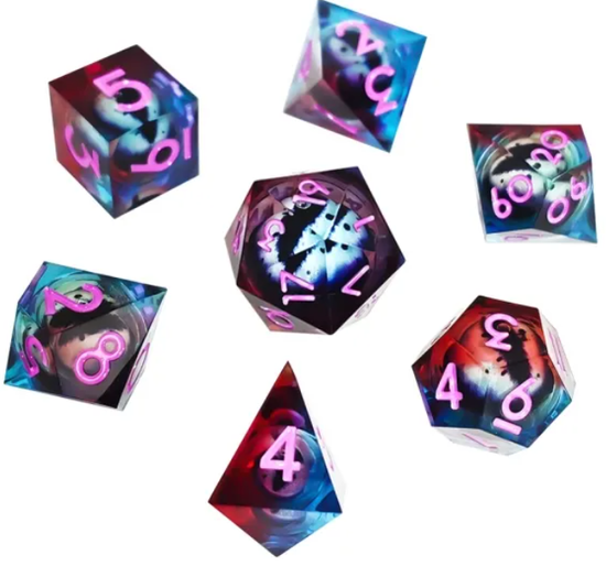 Sharp Edge Eyeball Dice: Plague