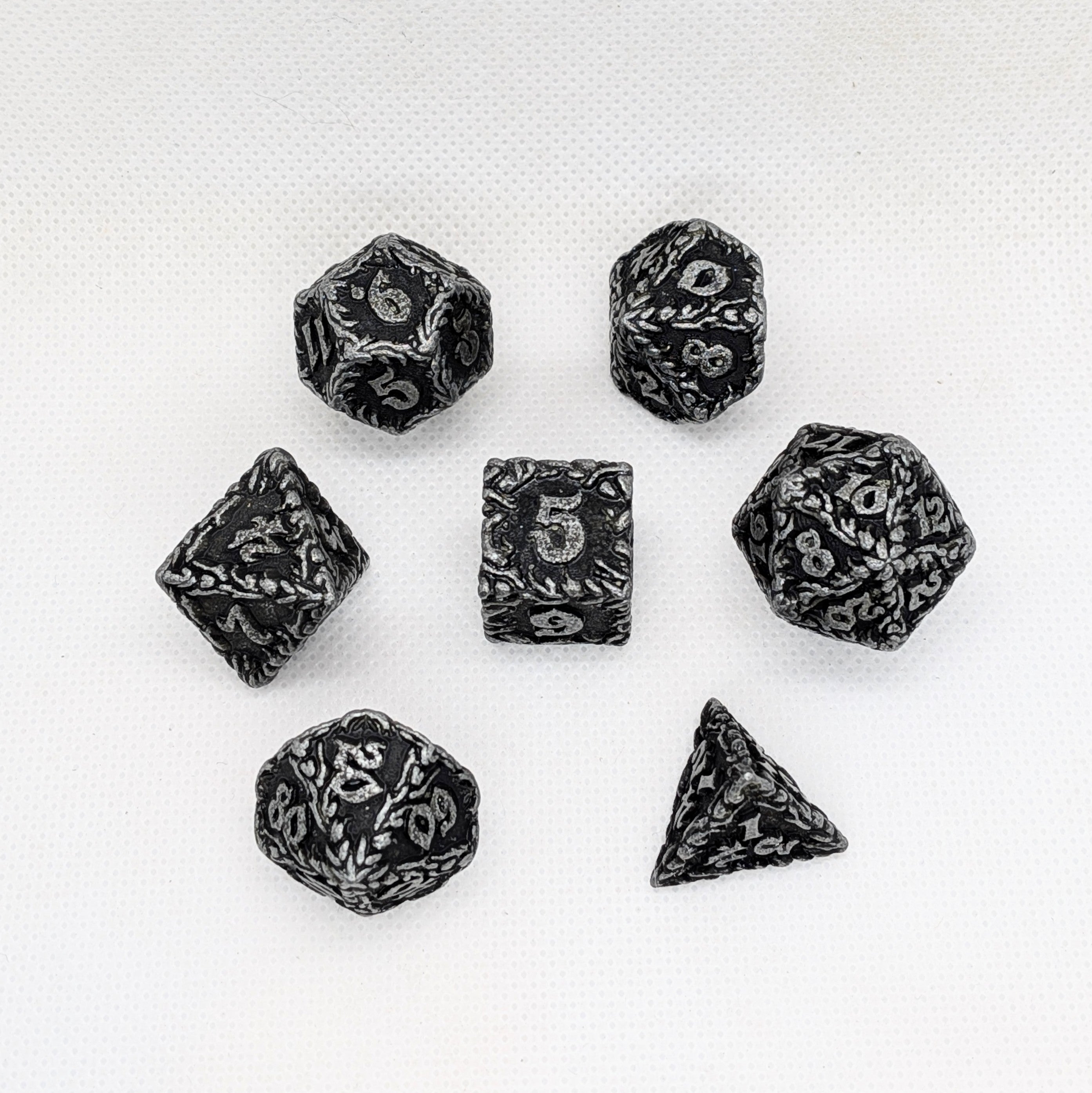 Metal Dice: Silver Druid