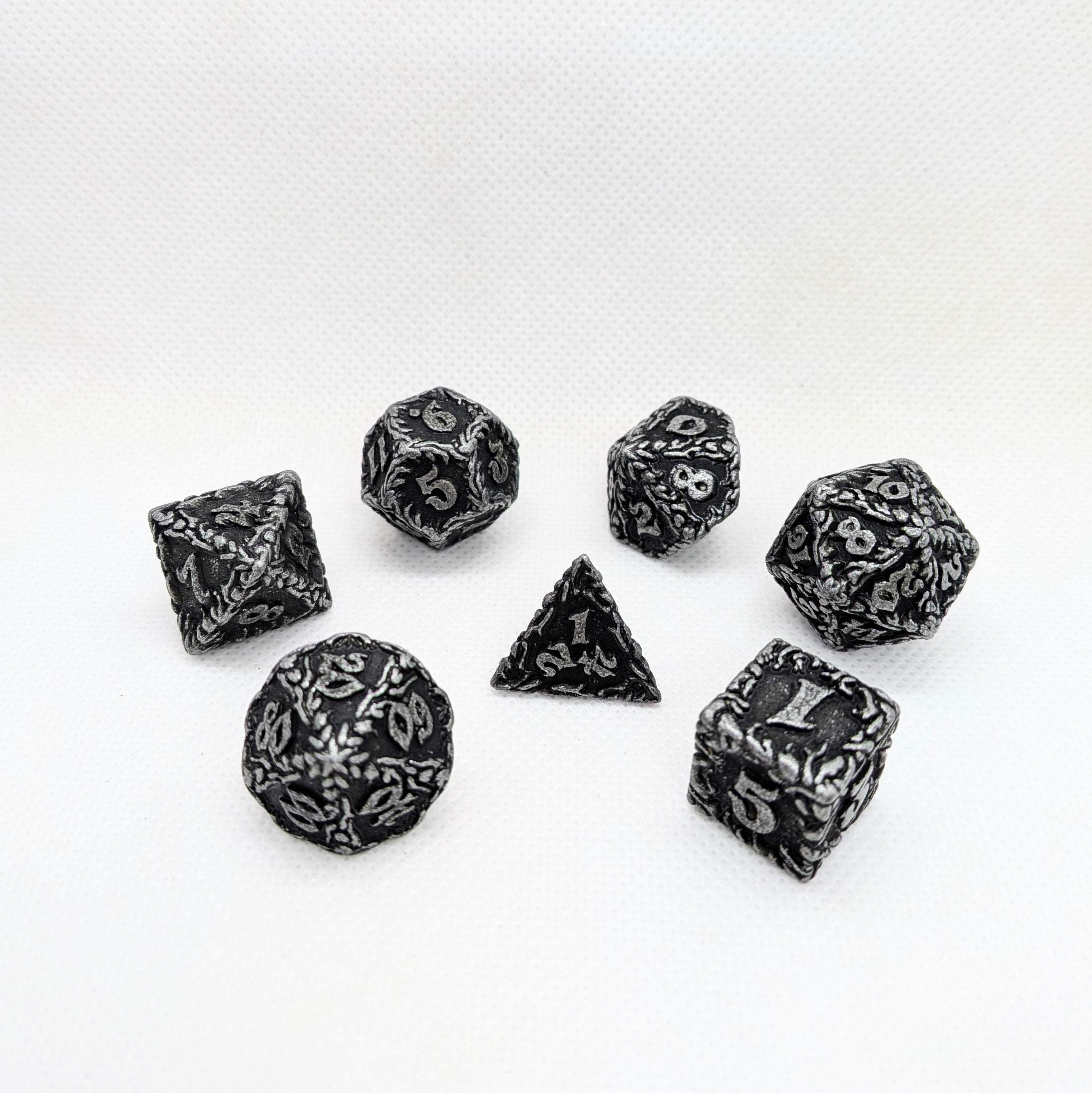 Metal Dice: Silver Druid