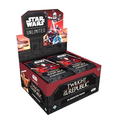 Star Wars: Unlimited: Crépuscule de la République Boîte de Boosters