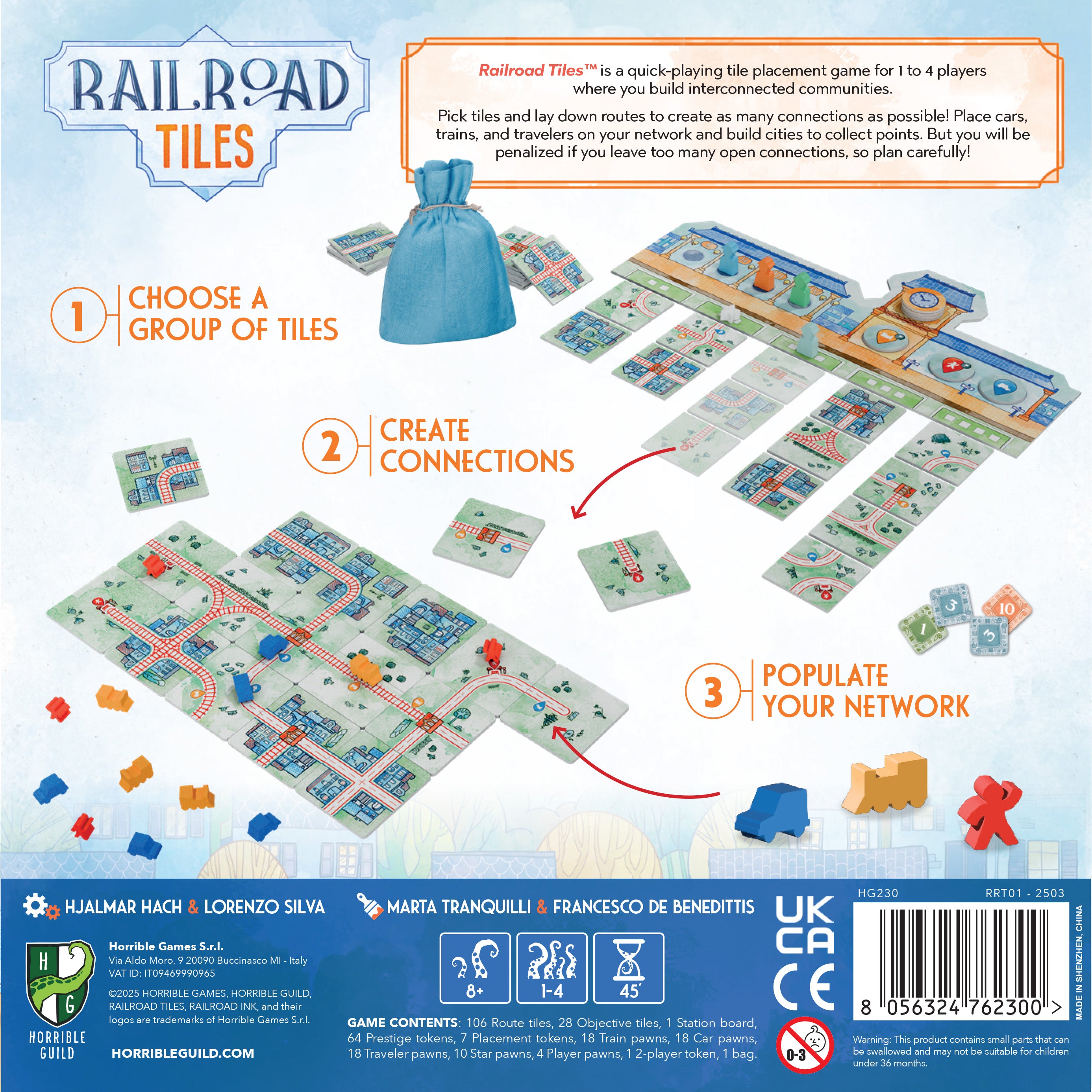 Railroad Tiles Core Game