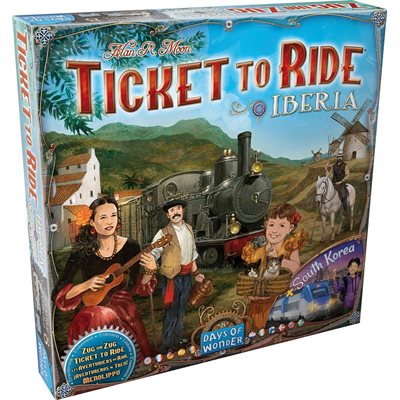 Ticket to Ride: Collection de Cartes: Volume 8 - Ibérie & Corée du Sud