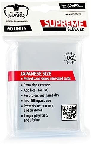 Ultimate Guard Supreme Japanese Size | Card Sleeves | Table Top Cafe Ultimate Guard Supreme Japanese Size | Card Sleeves | Table Top Cafe