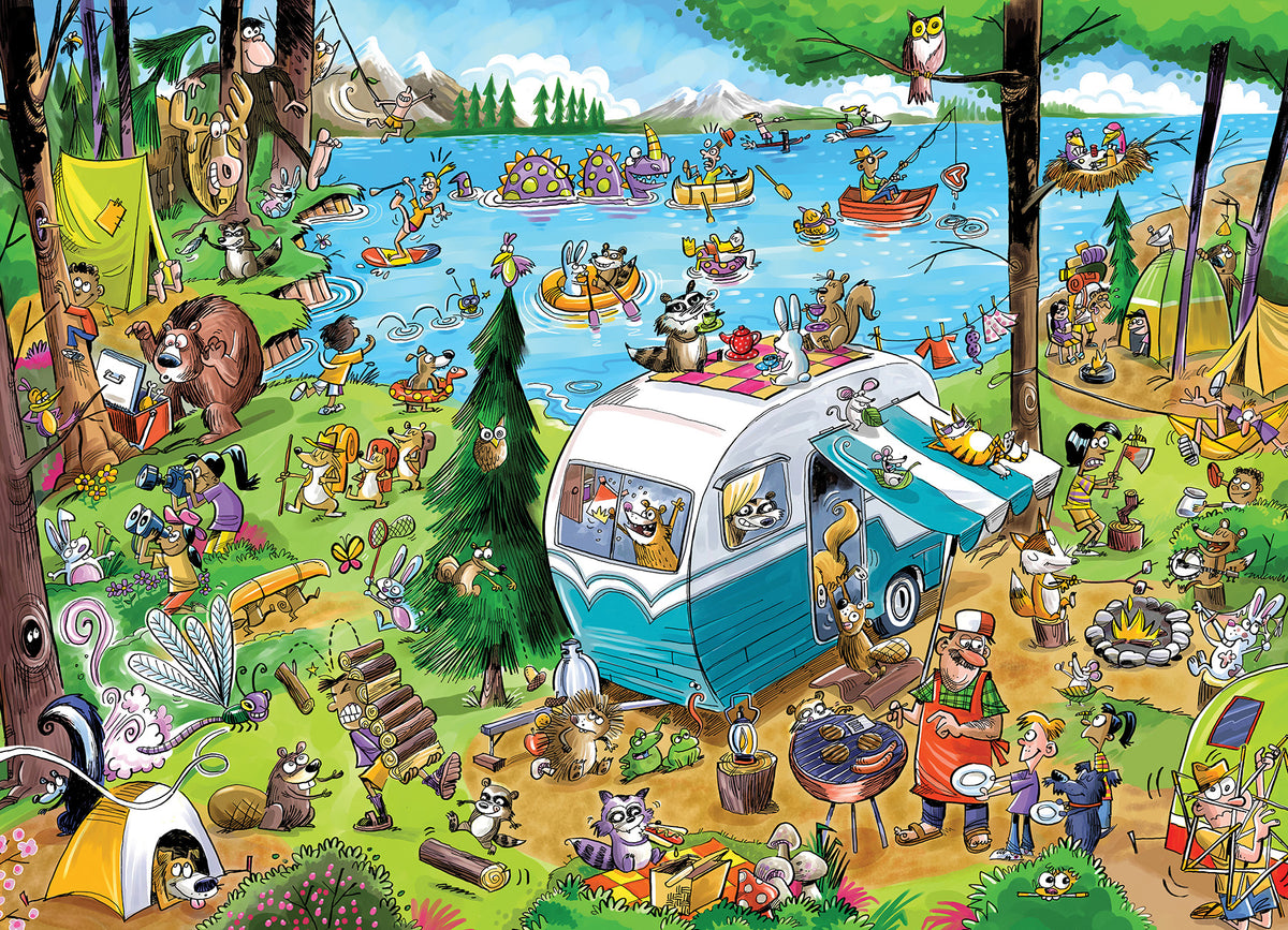 Table Top Cafe Puzzle: 350 Call of the Wild (Family)