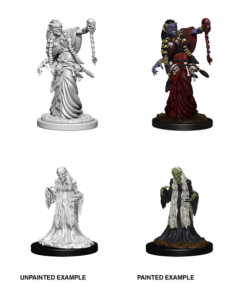 Table Top Cafe D&D Nolzurs Marvelous Unpainted Miniatures: Wave 6: Green Hag & Night Hag