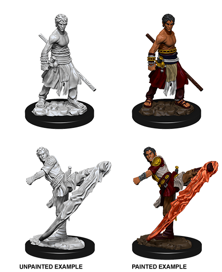 Table Top Cafe D&D Nolzurs Marvelous Unpainted Miniatures: Wave 10: Male Half-Elf Monk