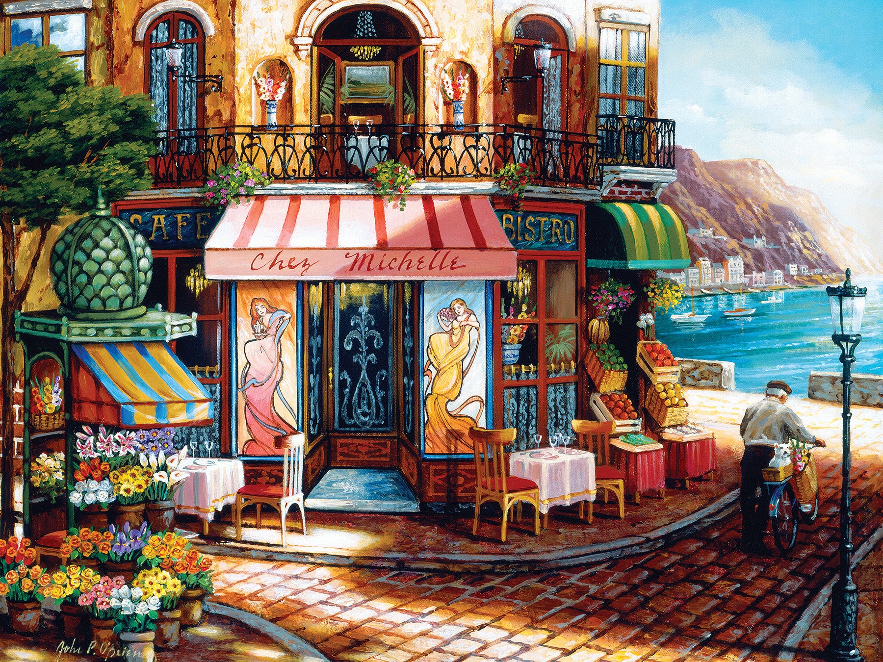 Table Top Cafe Puzzle: 275 Chez Michelle