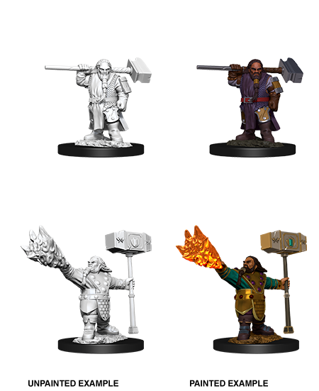 Table Top Cafe D&D Nolzurs Marvelous Unpainted Miniatures: Wave 11: Male Dwarf Cleric