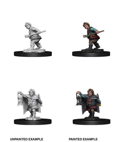 Table Top Cafe D&D Nolzurs Marvelous Unpainted Miniatures: Wave 11: Male Halfling Rogue