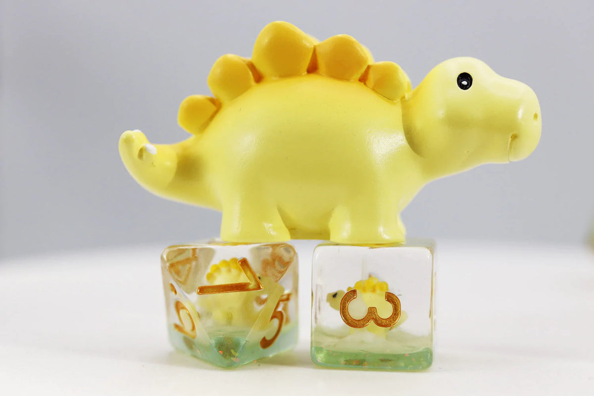 Set de dés Stegosaurus RPG