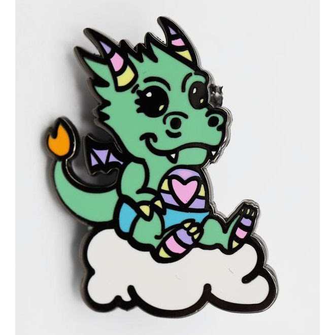 Table Top Cafe Baby Monster Pin: Dragon