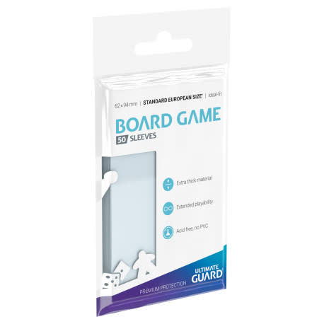 Table Top Cafe Ultimate Guard Premium Sleeves Standard European Size