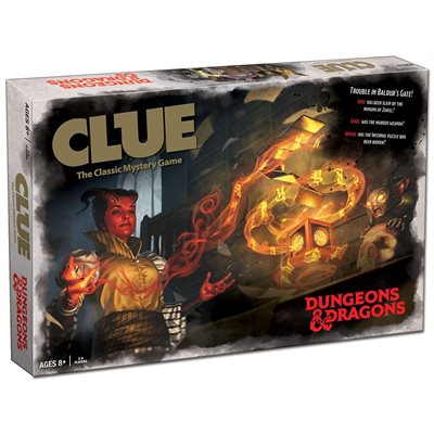 Table Top Cafe Clue: Dungeons & Dragons