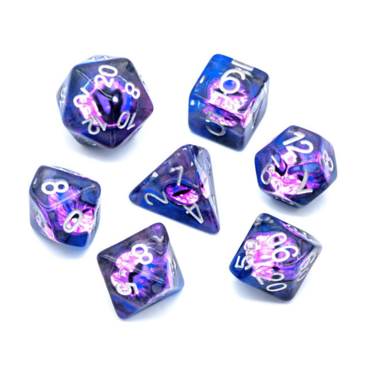 Table Top Cafe Dark Mage Eye RPG Dice Set