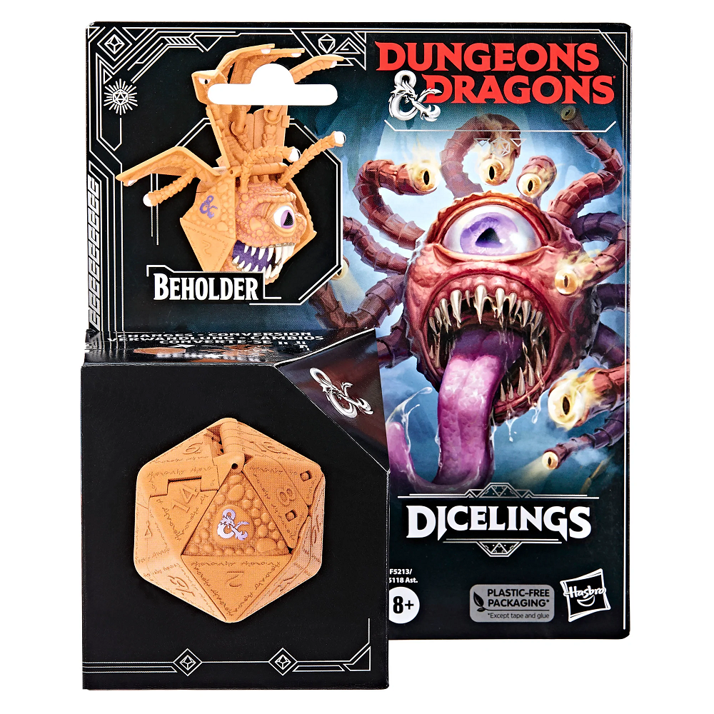 D&D Honor Among Thieves Dicelings: Orange Beholder