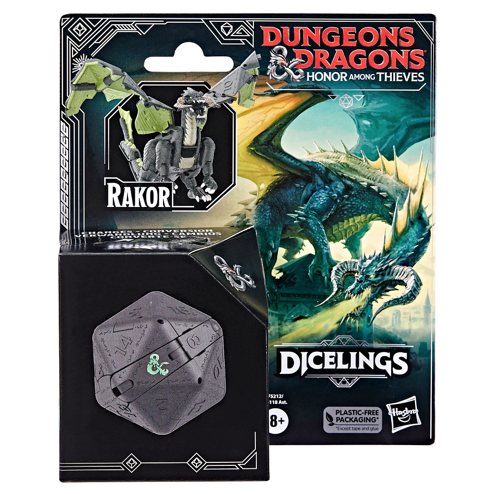 D&D Honor Among Thieves Dicelings: Black Dragon