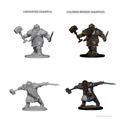 Table Top Cafe D&D Nolzurs Marvelous Unpainted Miniatures: Wave 1: Dwarf Male Fighter