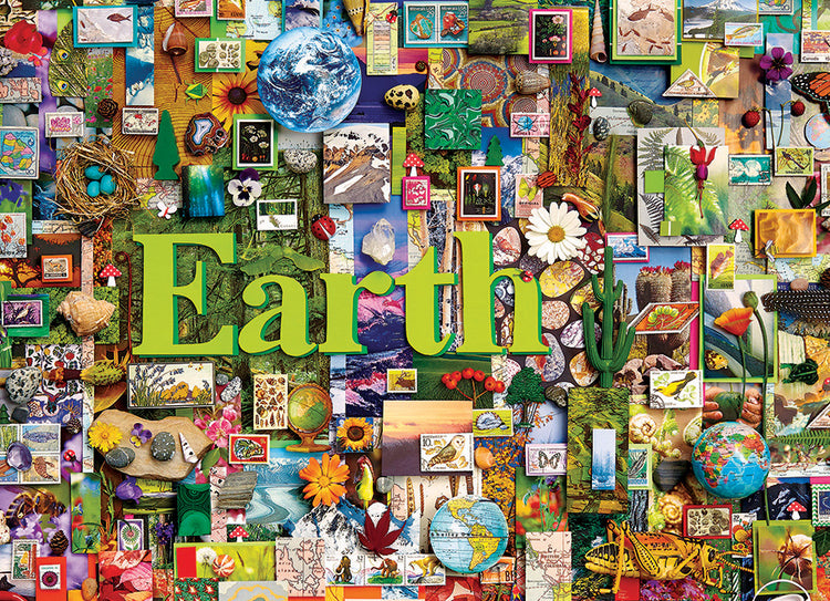 Table Top Cafe Puzzle: 1000 Earth