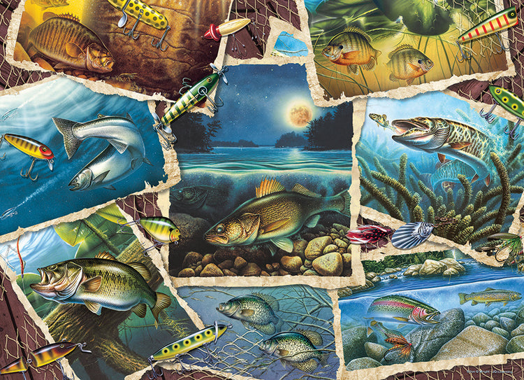 Table Top Cafe Puzzle: 1000 Fish Pics