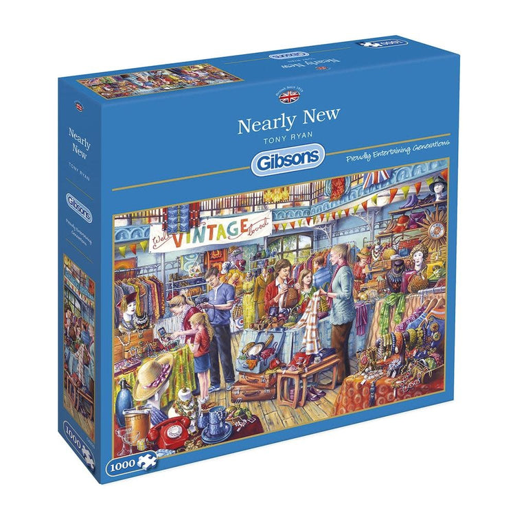 Table Top Cafe Puzzle: 1000 Nearly New