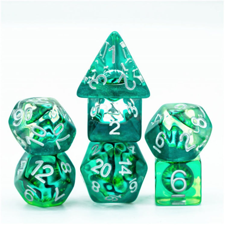 Table Top Cafe Jade Dragon Eye RPG Dice Set