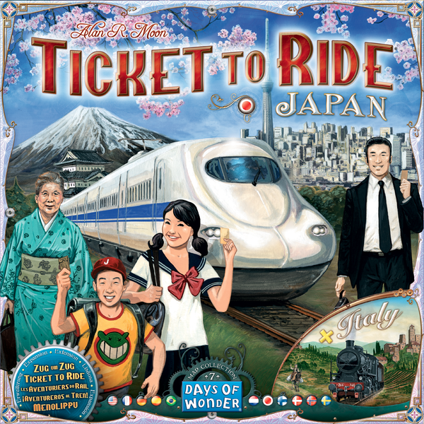 Table Top Cafe Ticket to Ride: Map Collection: Volume 7 - Japan/Italy