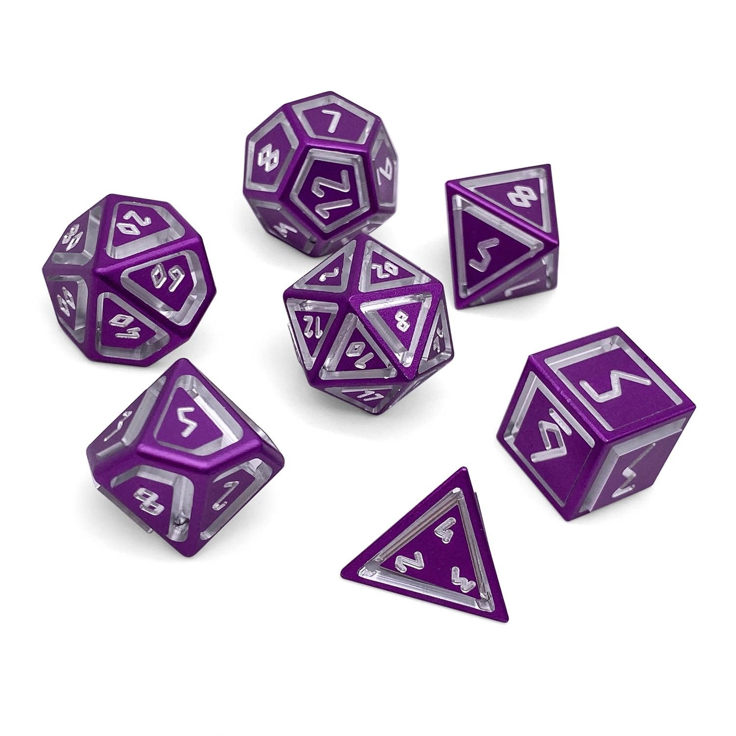 Table Top Cafe Norse Foundry Nimbus Dice: Lich Purple