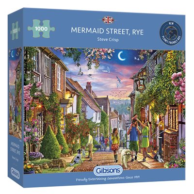 Table Top Cafe Puzzle: 1000 Mermaid Street, Rye