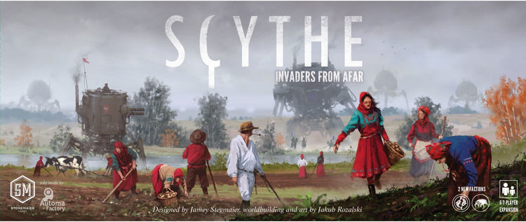 Table Top Cafe Scythe: Invaders From Afar