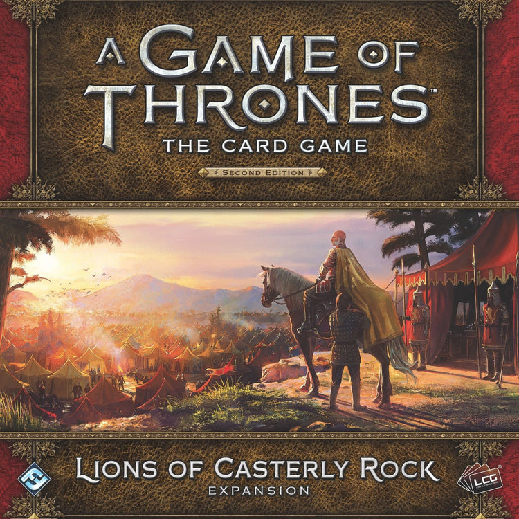 Table Top Cafe Game of Thrones: The Card Game (Second Edition) - Lions of Casterly Rock