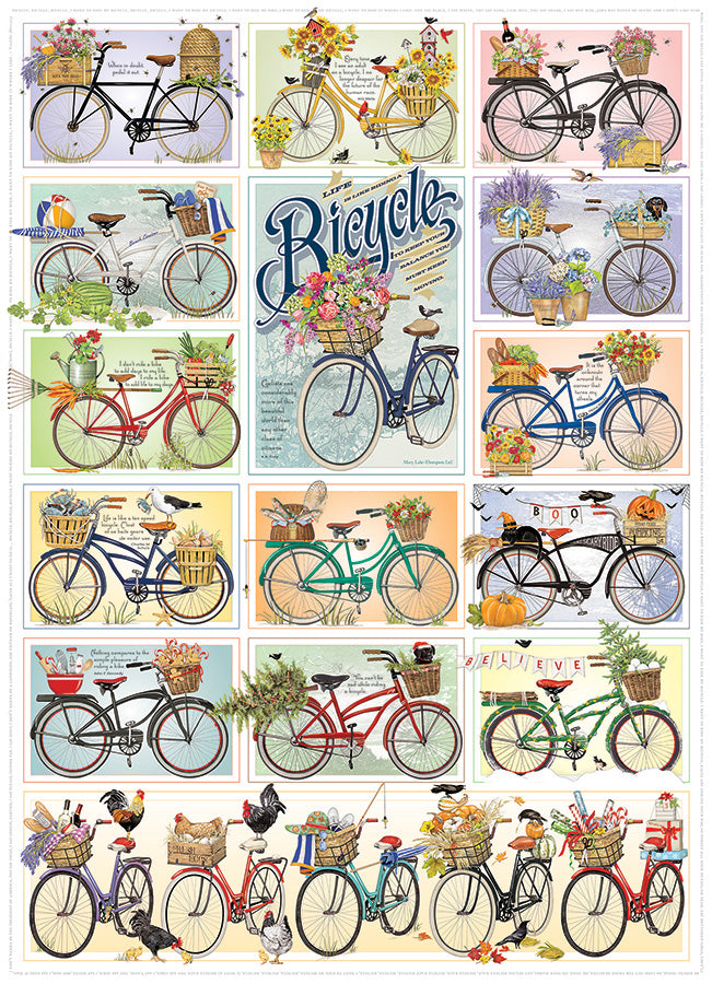 Casse-tête : 1000 vélos