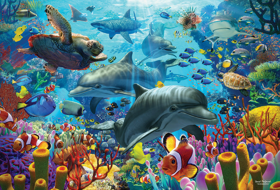 Table Top Cafe Puzzle: 2000 Coral Sea