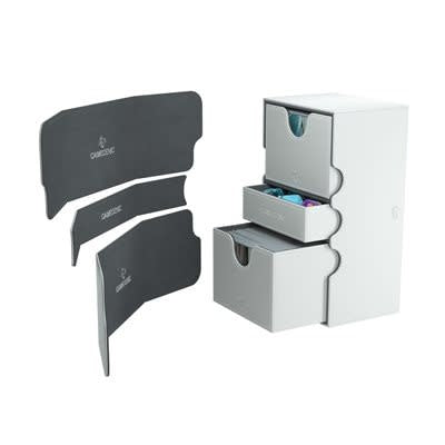 Table Top Cafe Deck Box White Stronghold 200ct