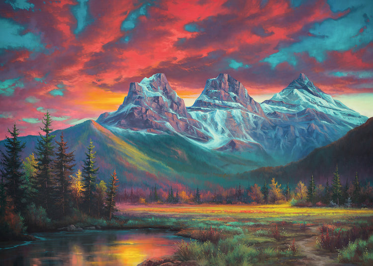 Table Top Cafe Puzzle: 1000 Alberta&