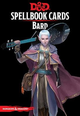 Table Top Cafe D&D Spellbook Cards: Bard