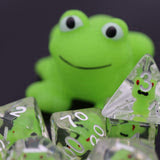 Table Top Cafe Frog RPG Dice Set